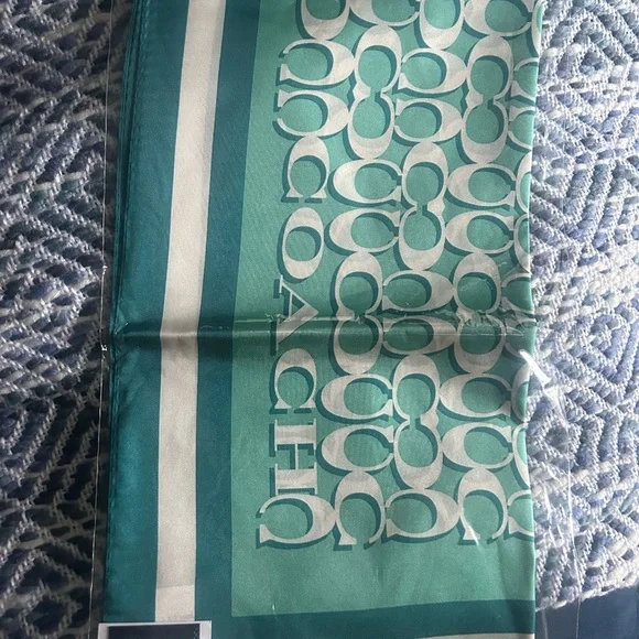 Silk Coach scarf